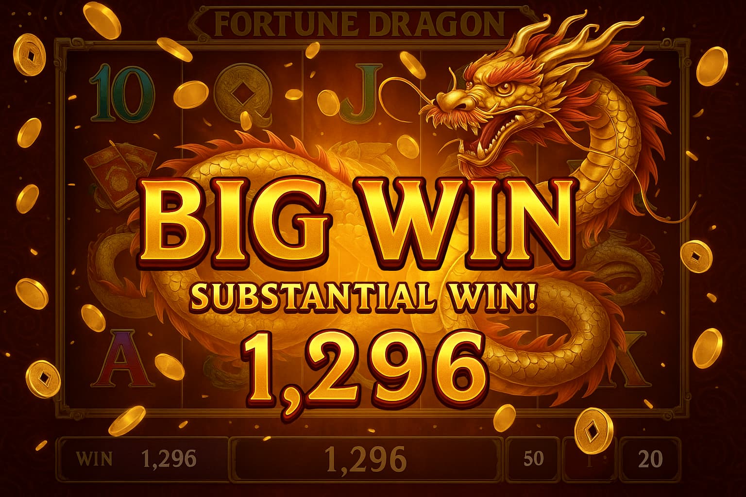 Como conseguir um Big Win no Fortune Dragon